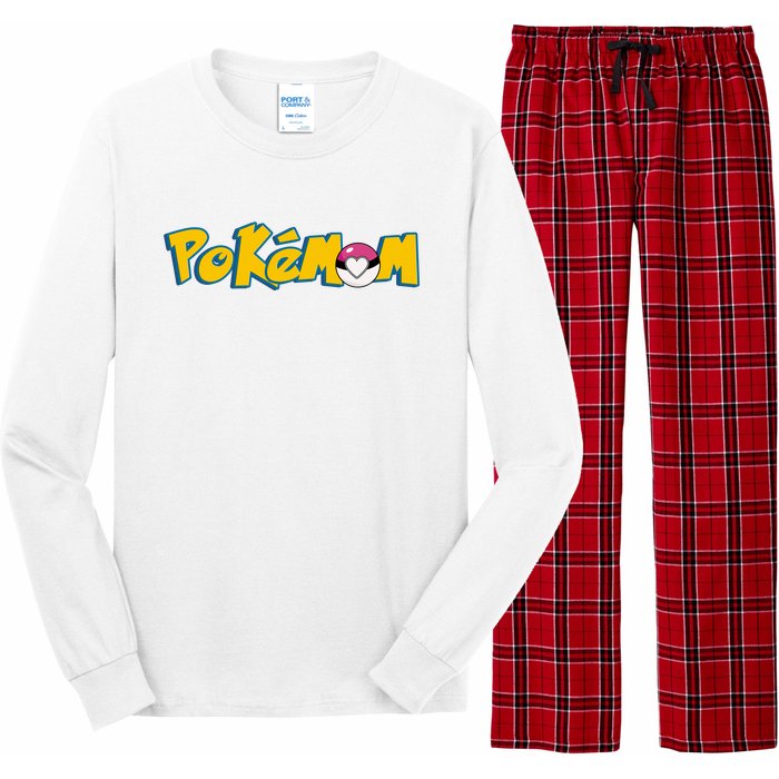 Pokemom Cute Mom Gift Long Sleeve Pajama Set