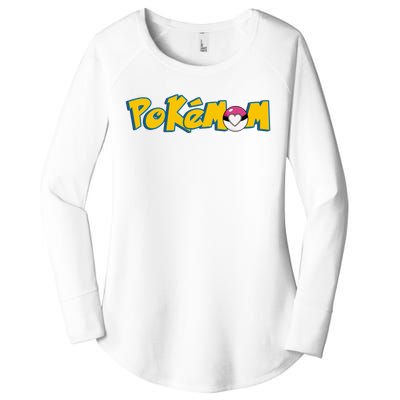 Pokemom Cute Mom Gift Women's Perfect Tri Tunic Long Sleeve Shirt