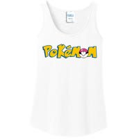 Pokemom Cute Mom Gift Ladies Essential Tank