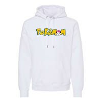 Pokemom Cute Mom Gift Premium Hoodie