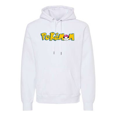 Pokemom Cute Mom Gift Premium Hoodie