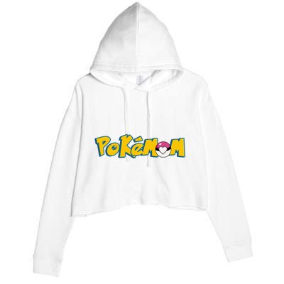 Pokemom Cute Mom Gift Crop Fleece Hoodie