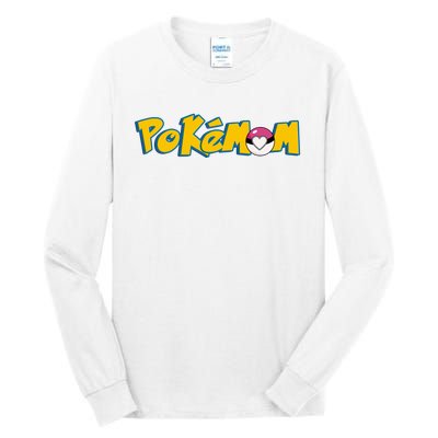 Pokemom Cute Mom Gift Tall Long Sleeve T-Shirt