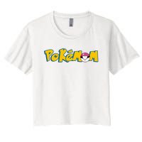 Pokemom Cute Mom Gift Women's Crop Top Tee