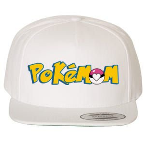 Pokemom Cute Mom Gift Wool Snapback Cap