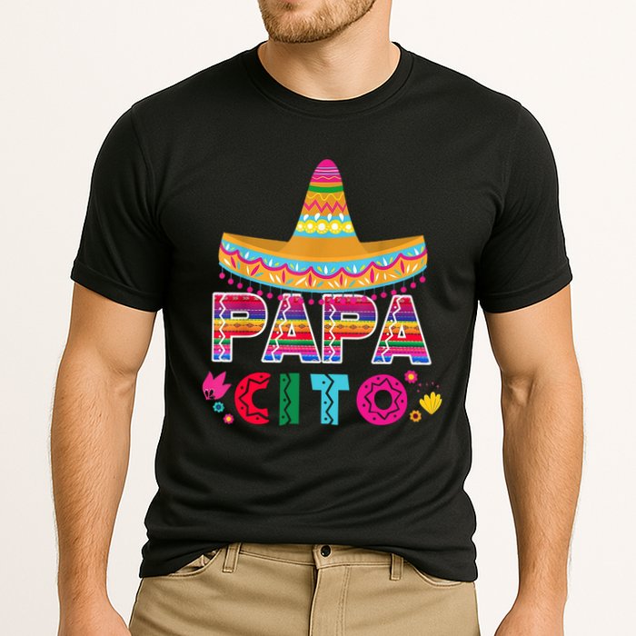 Papa Cito Mexican Cinco De Mayo Cooling Performance Crew T-Shirt