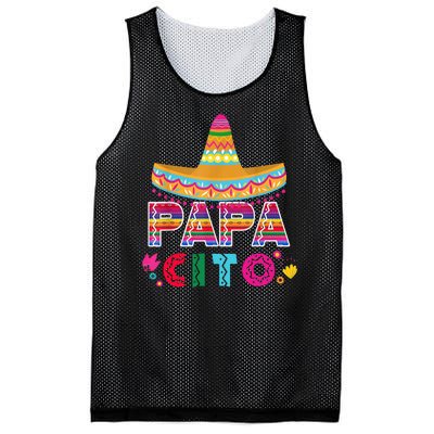 Papa Cito Mexican Cinco De Mayo Mesh Reversible Basketball Jersey Tank