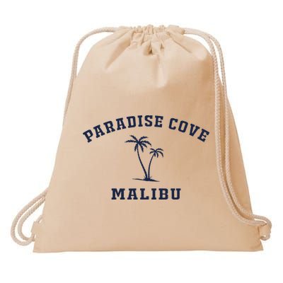 Paradise Cove Malibu Paradise Cove Beach CA California Drawstring Bag
