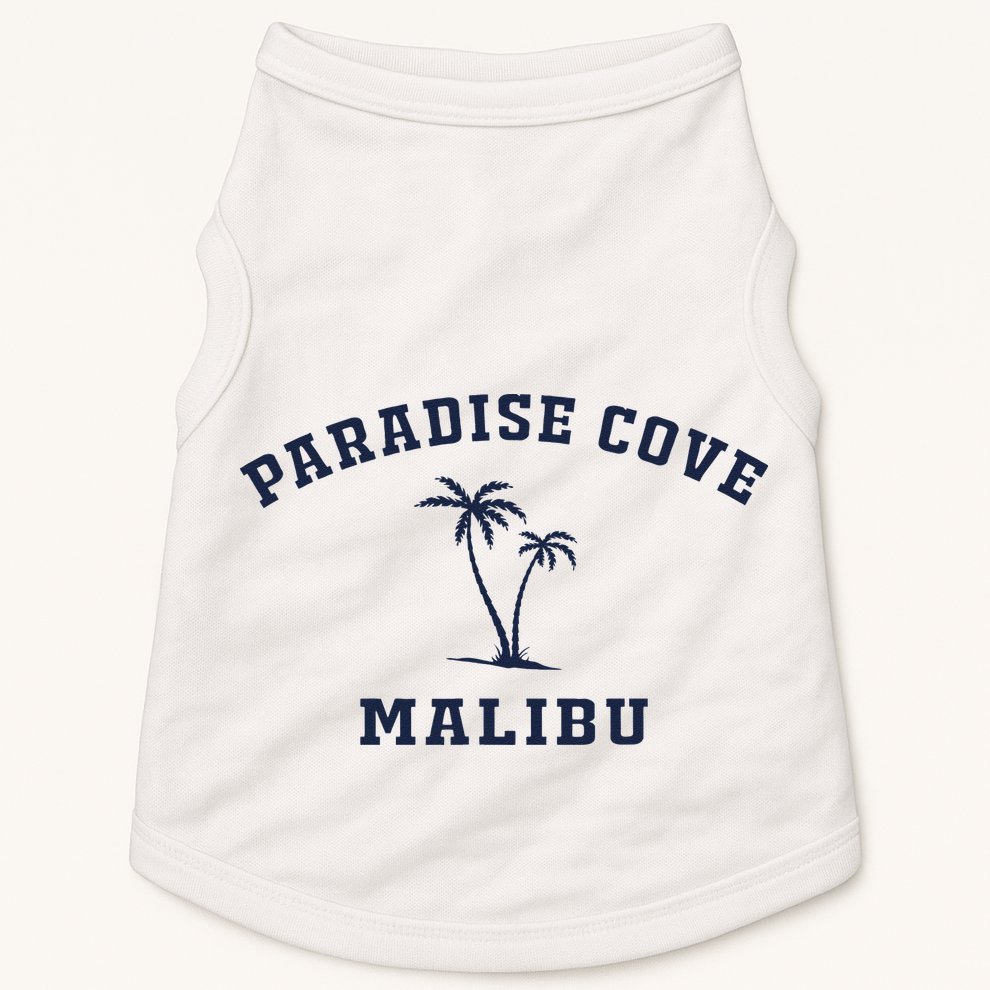 Paradise Cove Malibu Paradise Cove Beach CA California Doggie Tank