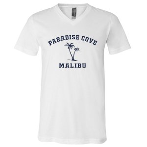 Paradise Cove Malibu Paradise Cove Beach CA California V-Neck T-Shirt