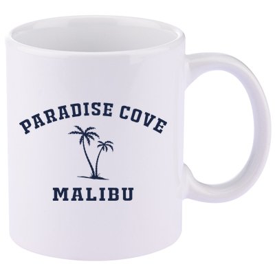 Paradise Cove Malibu Paradise Cove Beach CA California 11oz C Handle Ceramic Mug