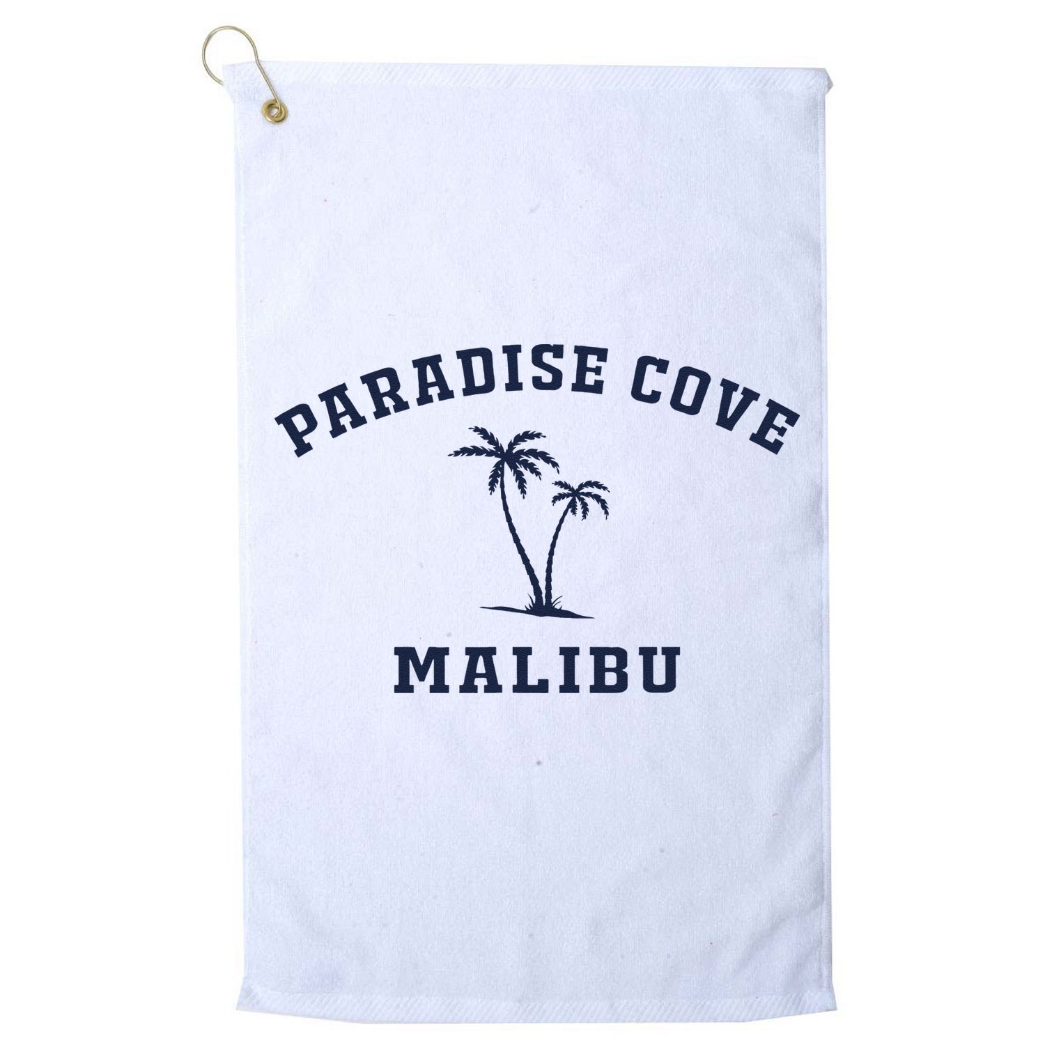 Paradise Cove Malibu Paradise Cove Beach CA California Golf Towel