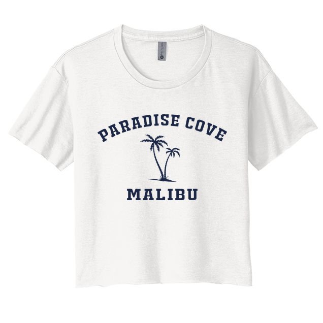 Paradise Cove Malibu Paradise Cove Beach CA California Crop Top