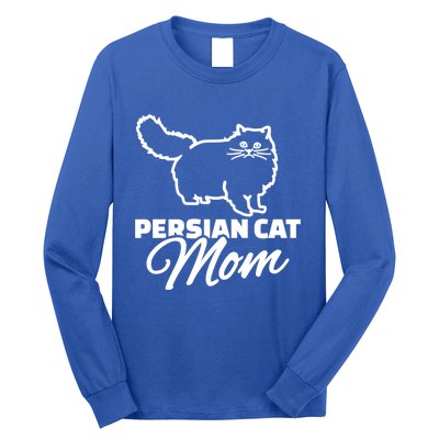 Persian Cat Mom Gift Long Sleeve Shirt