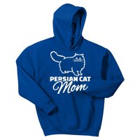 Persian Cat Mom Gift Kids Hoodie