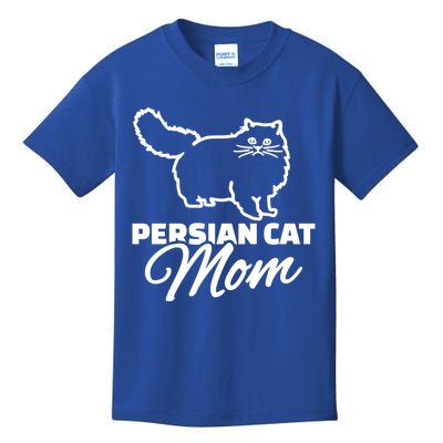 Persian Cat Mom Gift Kids T-Shirt