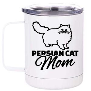 Persian Cat Mom Gift 12 oz Stainless Steel Tumbler Cup