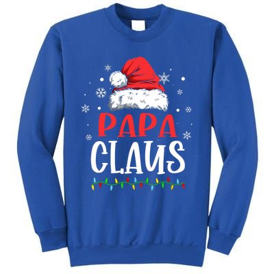 Papa Claus Matching Family Christmas Pajama Gift Sweatshirt