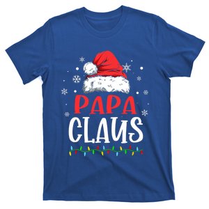 Papa Claus Matching Family Christmas Pajama Gift T-Shirt