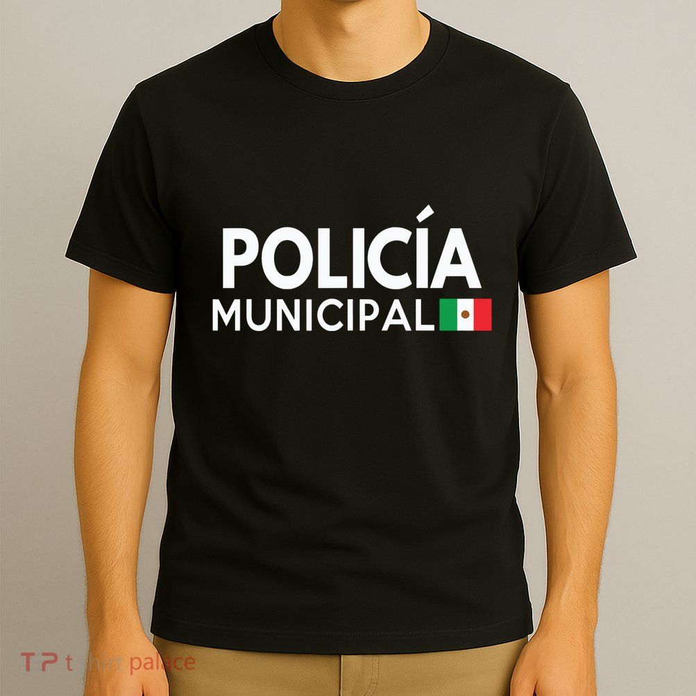 Policia Costume Mexican Police Halloween Costumes T-Shirt