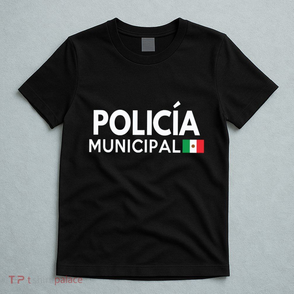 Policia Costume Mexican Police Halloween Costumes T-Shirt