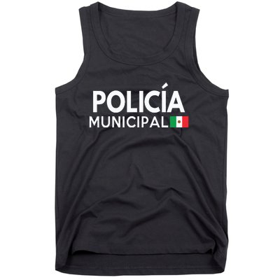 Policia Costume Mexican Police Halloween Costumes Tank Top