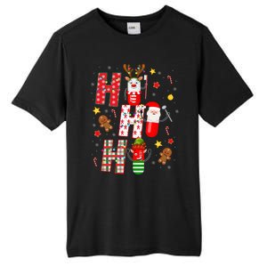 Pharmacy Crew Matching Christmas Pills Santa Elf Reindeer Gift Tall Fusion ChromaSoft Performance T-Shirt