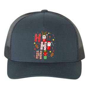 Pharmacy Crew Matching Christmas Pills Santa Elf Reindeer Gift Yupoong Adult 5-Panel Trucker Hat