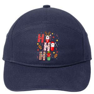 Pharmacy Crew Matching Christmas Pills Santa Elf Reindeer Gift 7-Panel Snapback Hat