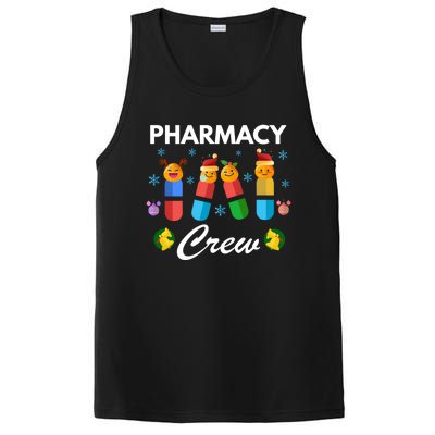 Pharmacy Crew Merry Christmas Funny Pharmacist Pills Gift PosiCharge Competitor Tank