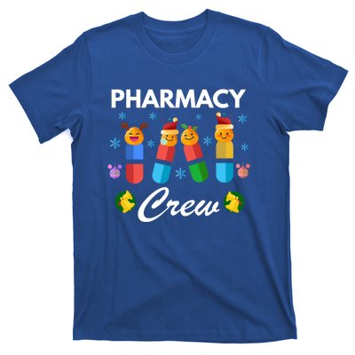 Pharmacy Crew Merry Christmas Funny Pharmacist Pills Gift T-Shirt