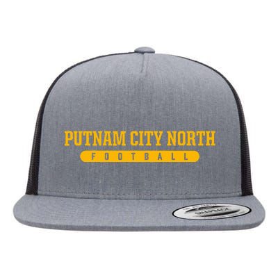 Putnam City North High School Football Flat Bill Trucker Hat