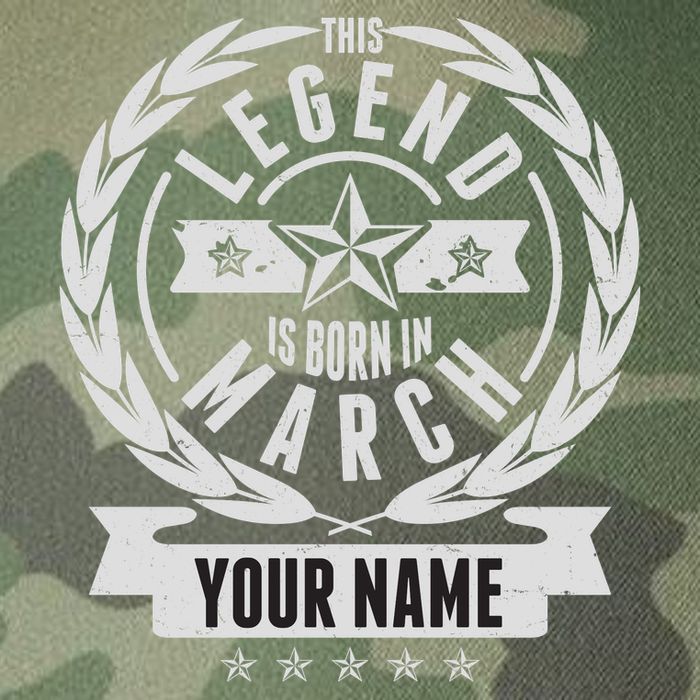 Personalized Custom Name This Legends Is Born In March Legacy Tie Dye Trucker Hat