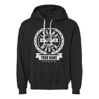 Personalized Custom Name This Legends Is Born In March Garment-Dyed Fleece Hoodie