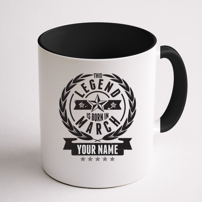 Personalized Custom Name This Legends Is Born In March Mug