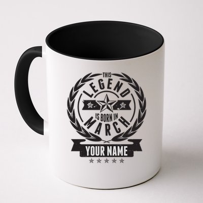 Personalized Custom Name This Legends Is Born In March Mug