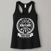 Personalized Custom Name This Legends Is Born In March Womens Tank Top