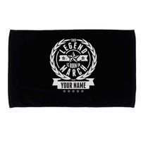 Personalized Custom Name This Legends Is Born In March Microfiber Hand Towel