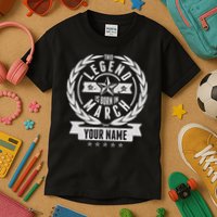 Personalized Custom Name This Legends Is Born In March Kids T-Shirt