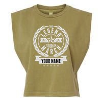 Personalized Custom Name This Legends Is Born In March Garment-Dyed Women's Muscle Tee