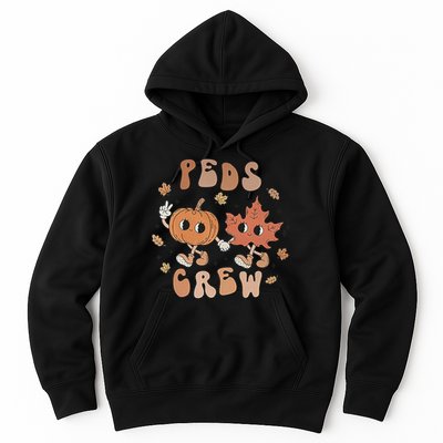 Peds Crew Nurse Etro Groovy Pumpkin Thanksgiving Pediatrics Hoodie