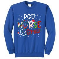 Pcu Christmas Nurse Crew Funny Nursing Christmas Pattern Gift Sweatshirt