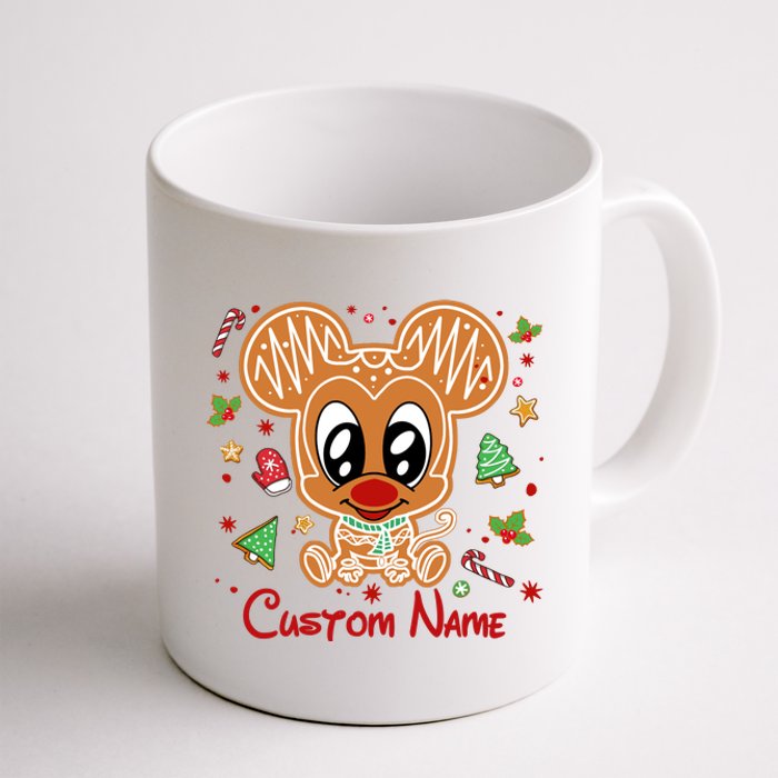 Personalized Custom Name Cute Mouse Christmas Love Mouse Gift Birthday Coffee Mug