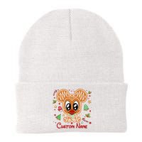 Personalized Custom Name Cute Mouse Christmas Love Mouse Gift Birthday Knit Cap Winter Beanie