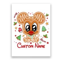 Personalized Custom Name Cute Mouse Christmas Love Mouse Gift Birthday Poster