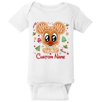 Personalized Custom Name Cute Mouse Christmas Love Mouse Gift Birthday Baby Bodysuit
