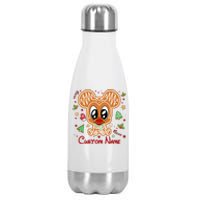 Personalized Custom Name Cute Mouse Christmas Love Mouse Gift Birthday Stainless Steel Insulated Water Bottle