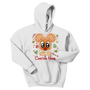 Personalized Custom Name Cute Mouse Christmas Love Mouse Gift Birthday Kids Hoodie