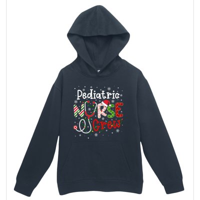 Pediatric Christmas Nurse Crew Nursing Christmas Pattern Gift Urban Pullover Hoodie