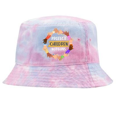 Protect Children Not Guns Tie-Dyed Bucket Hat